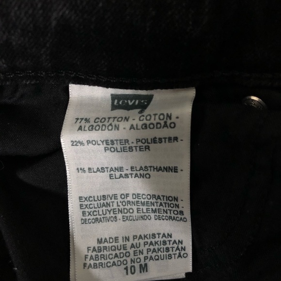 Levi’s Vintage Mid-Rise Straight Leg Dark Wash - Picture 6 of 6